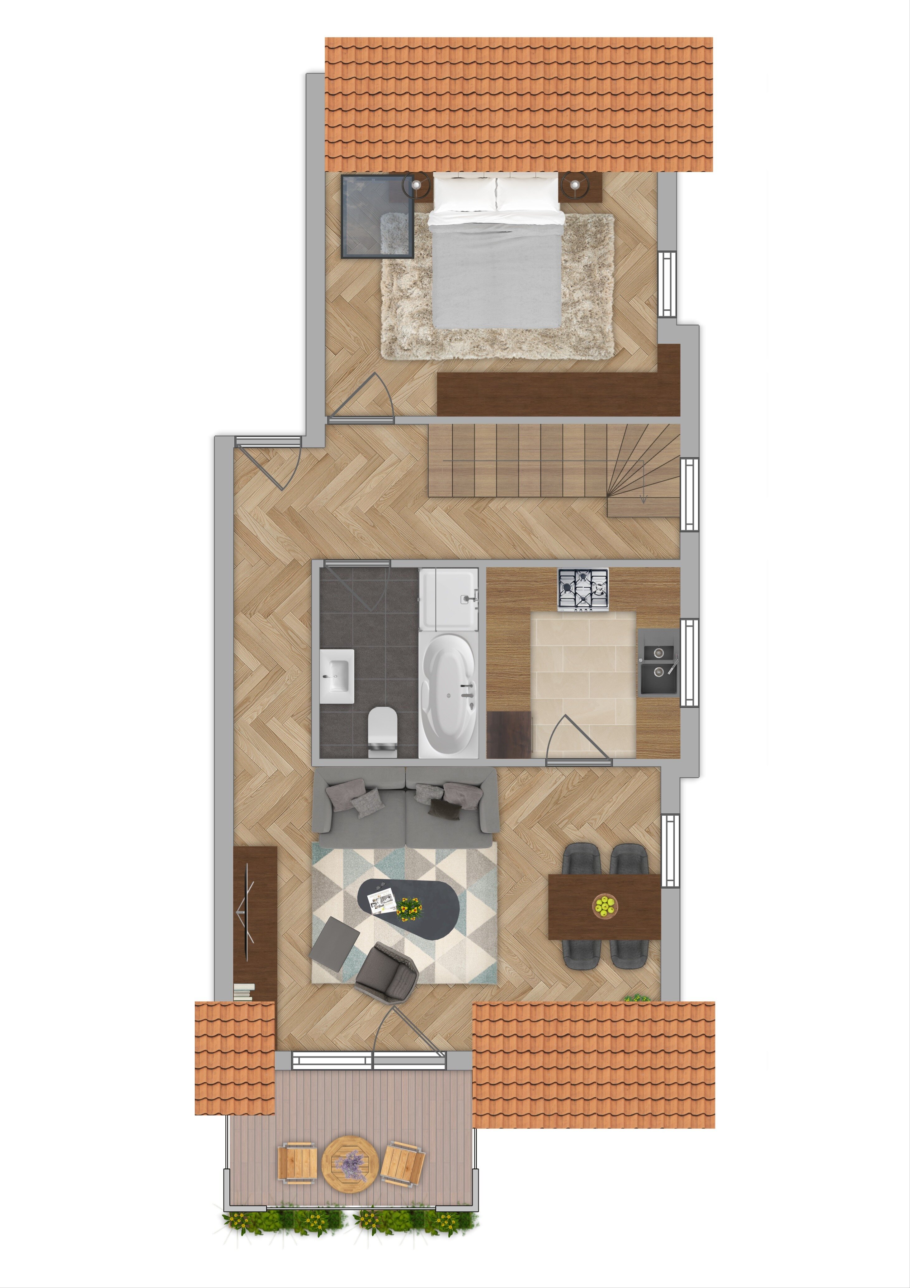 Maisonette zum Kauf provisionsfrei 305.000 € 3 Zimmer 80 m²<br/>Wohnfläche ab sofort<br/>Verfügbarkeit Eppingen Eppingen 75031