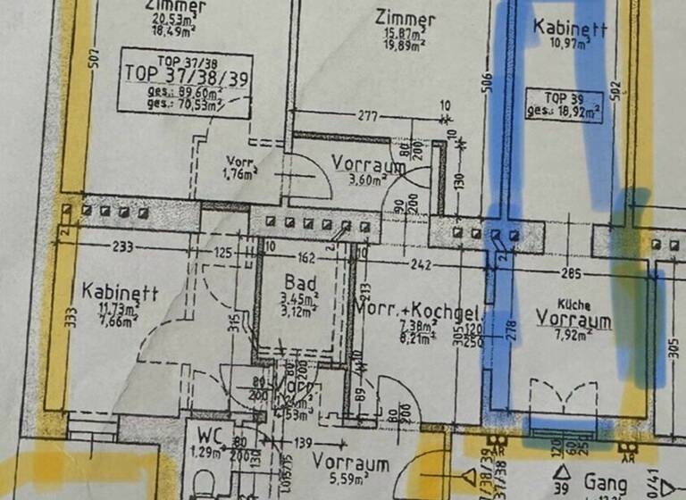 Wohnung zum Kauf 549.000 € 4 Zimmer 89,6 m² Wien 1030