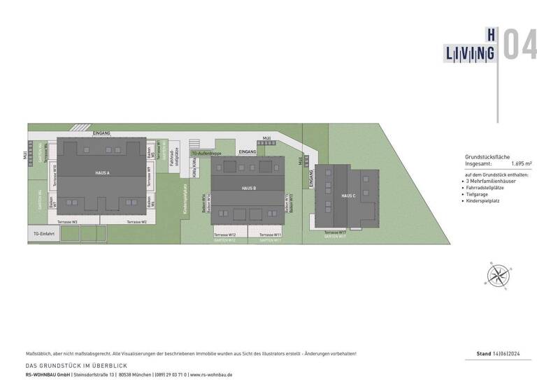 Neubauprojekt zum Kauf Hochkönigstraße 4 Trudering-Riem München 81825