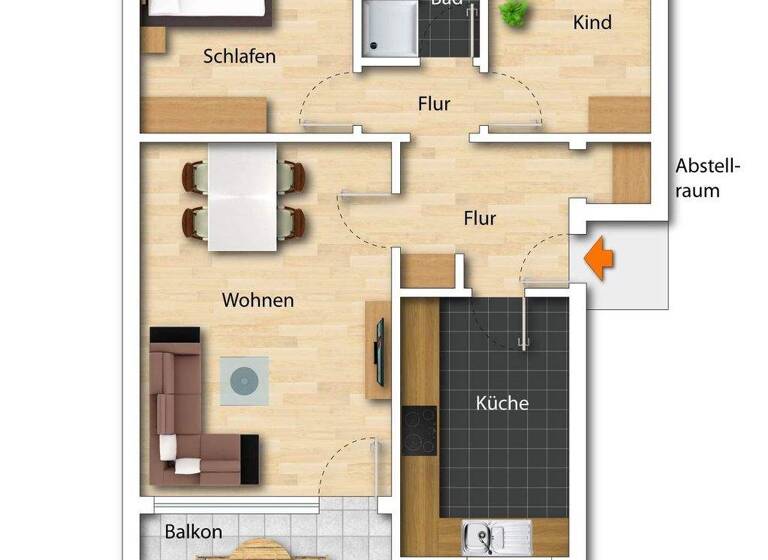 Wohnung zur Miete 750 € 3 Zimmer 78 m² frei ab 01.03.2026 Adolph-Kolping-Straße 19 Sundern 59846