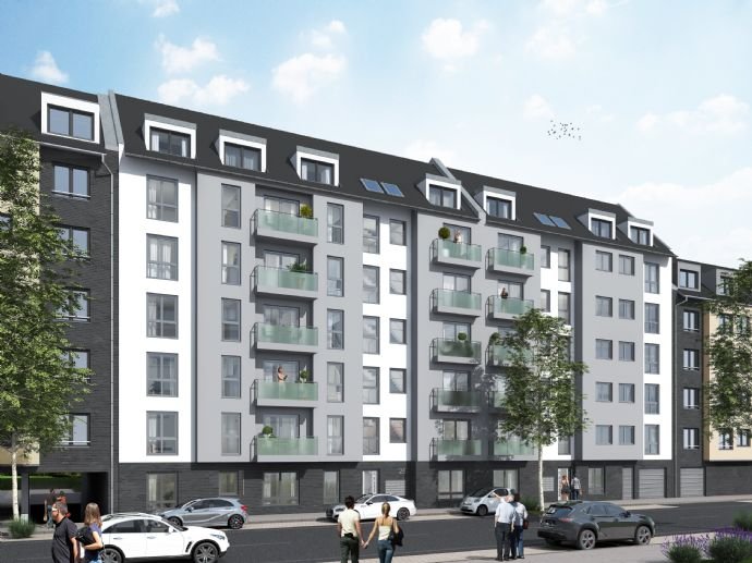 Wohnung zur Miete Wohnen auf Zeit 1.185 € 2 Zimmer 48 m²<br/>Wohnfläche ab sofort<br/>Verfügbarkeit Mettmannerstraße 23-25 Flingern - Süd Düsseldorf 40233