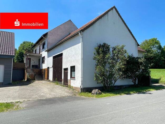 Einfamilienhaus zum Kauf 195.000 € 7 Zimmer 159 m² 5.680 m² Grundstück frei ab sofort Stork Flieden 36103