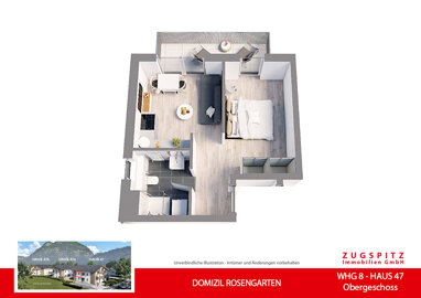 Wohnung zum Kauf 412.000 € 2 Zimmer 36,1 m² 1. Geschoss Garmisch Garmisch-Partenkirchen 82467