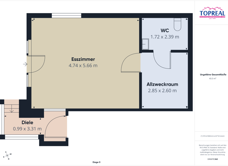 Einfamilienhaus zum Kauf 229.000 € 3 Zimmer 72 m² 498 m² Grundstück Offenhausen 4625