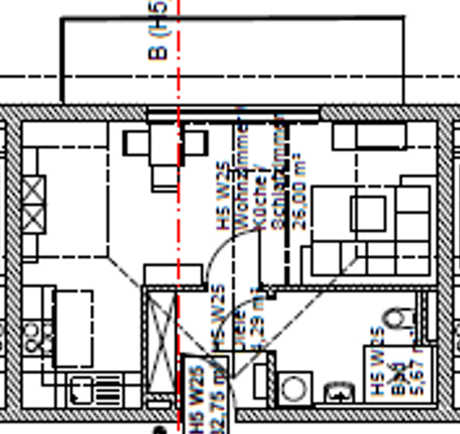 Wohnung zur Miete 535 € 1 Zimmer 34,4 m²<br/>Wohnfläche Wasserburg am Inn 83512