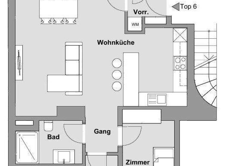 Terrassenwohnung zum Kauf - Erstbezug 718.000 € 3 Zimmer 3. Geschoss Wien 1180