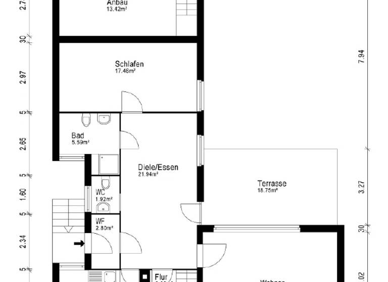 Einfamilienhaus zum Kauf 440.000 € 3 Zimmer 105 m² 358 m² Grundstück Buckow Berlin 12351