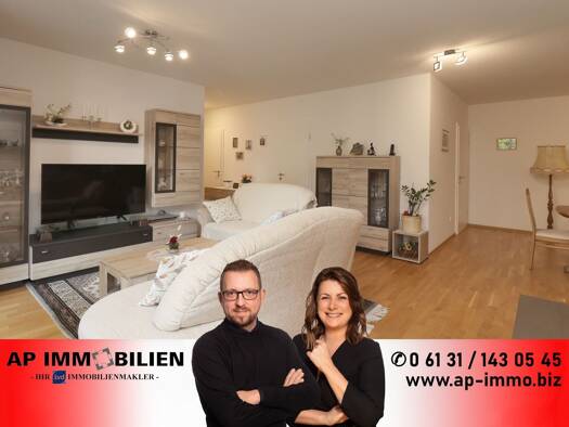 Wohnung zur Miete 1.300 € 3 Zimmer 93 m² frei ab sofort Harxheim 55296