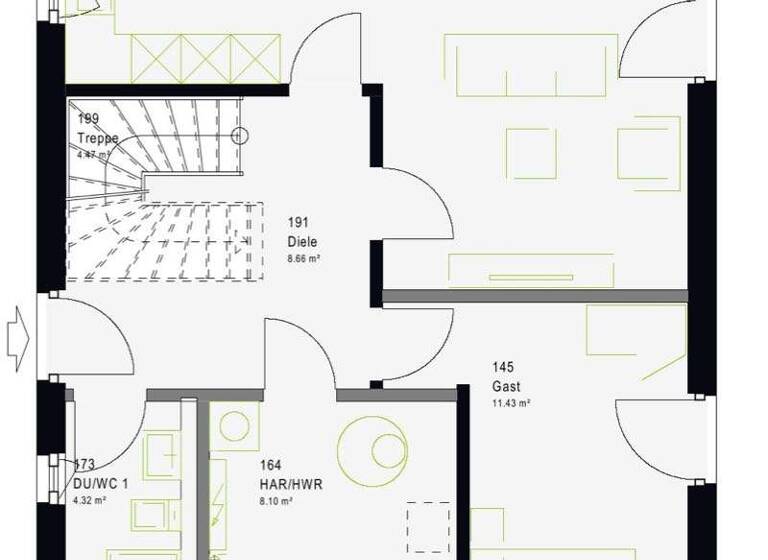Einfamilienhaus zum Kauf - Erstbezug provisionsfrei 479.221 € 5 Zimmer 134 m² 529 m² Grundstück Blumberg Ahrensfelde 16356