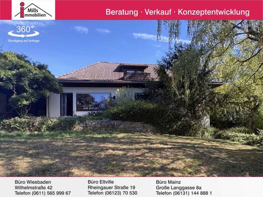 Einfamilienhaus zum Kauf 348.000 € 6 Zimmer 165 m² 1.278 m² Grundstück Stephanshausen Geisenheim 65366