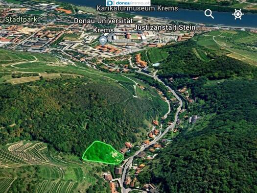 Grundstück zum Kauf 450.000 € 2.865 m² Grundstück Krems an der Donau Krems an der Donau 3500