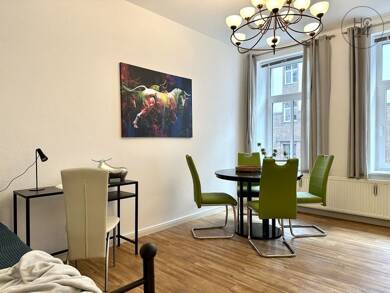 Wohnung zur Miete Wohnen auf Zeit 1.100 € 2 Zimmer 50 m² frei ab 01.10.2025 Gohlis - Mitte Leipzig 04157