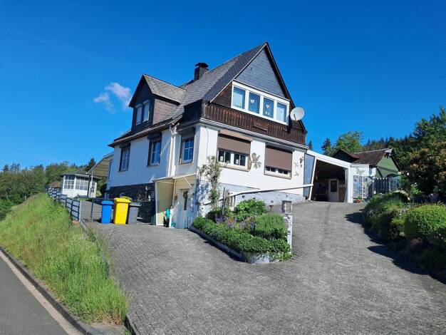 Einfamilienhaus zum Kauf provisionsfrei 199.000 € 5 Zimmer 115 m² 1.065 m² Grundstück Hesselbach Bad Laasphe 57334