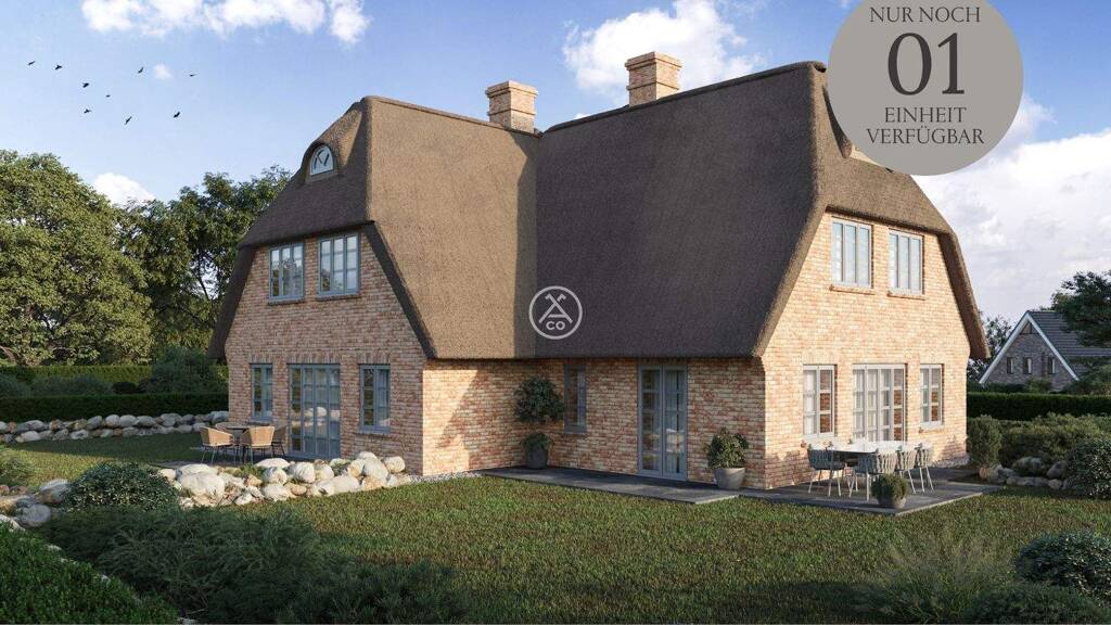 Doppelhaushälfte zum Kauf - Erstbezug 3.290.000 € 5 Zimmer 160 m² 820 m² Grundstück Wenningstedt Wenningstedt-Braderup (Sylt) 25996