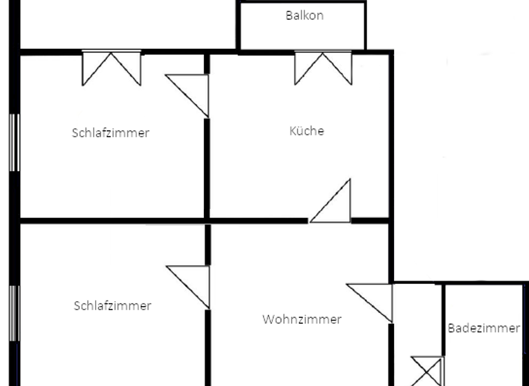 Wohnung zur Miete 646 € 3 Zimmer 97 m² 1. Geschoss frei ab sofort Kollnburg 94262