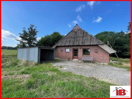 Bauernhaus zum Kauf 99.000 € 5 Zimmer 115 m² 3.509 m² Grundstück frei ab sofort Norder-Frieschenmoor Ovelgönne 26939