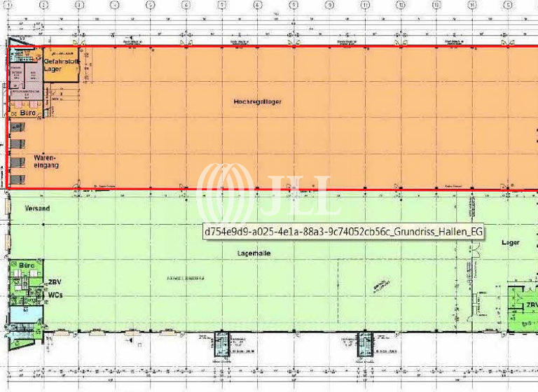 Lagerhalle zur Miete provisionsfrei 3.290,8 m² Lagerfläche teilbar ab 3.291 m² Horst Gelsenkirchen 45899