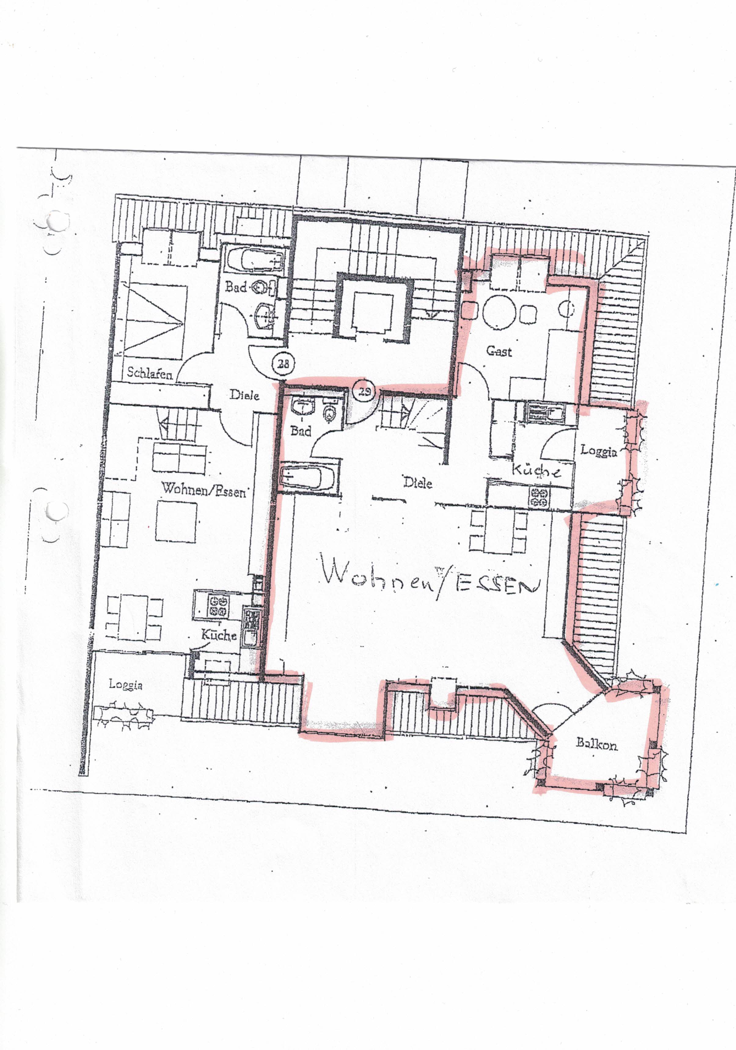 Maisonette zum Kauf 489.000 € 3 Zimmer 100 m²<br/>Wohnfläche 4.<br/>Geschoss Golzheim Düsseldorf 40474