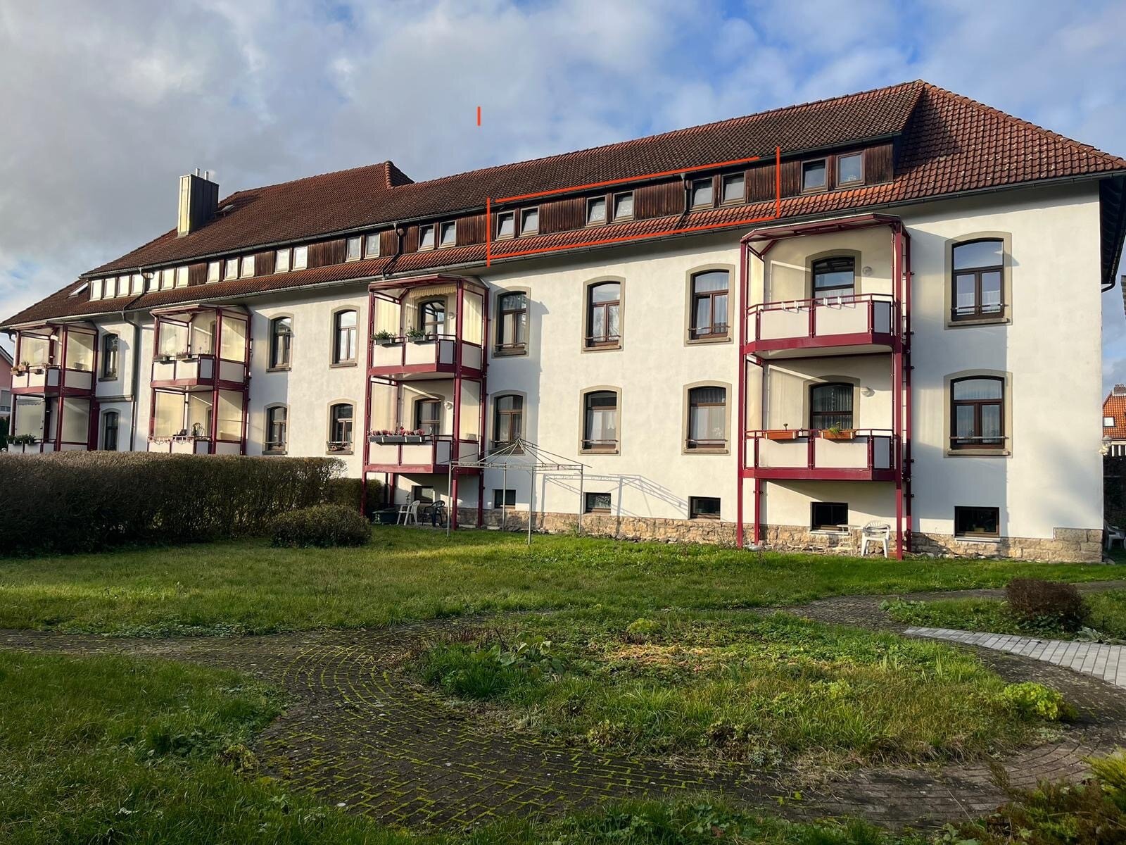 Wohnung zur Miete 470 € 2 Zimmer 65 m²<br/>Wohnfläche 3.<br/>Geschoss ab sofort<br/>Verfügbarkeit Wiesenstraße 1 Hildburghausen Hildburghausen 98646