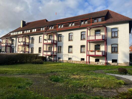 Wohnung zur Miete 490 € 2 Zimmer 65 m² 3. Geschoss frei ab 01.10.2026 Wiesenstraße 1 Hildburghausen Hildburghausen 98646