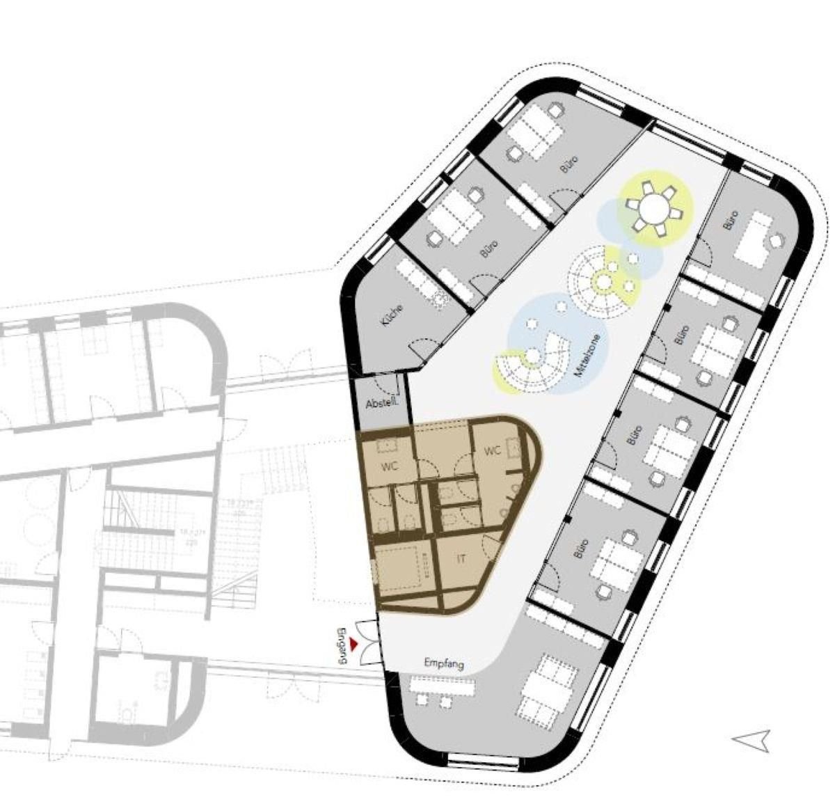 Bürofläche zur Miete provisionsfrei 720 m²<br/>Bürofläche ab 350 m²<br/>Teilbarkeit Saarn - Mitte und Mintard Mülheim an der Ruhr 45481