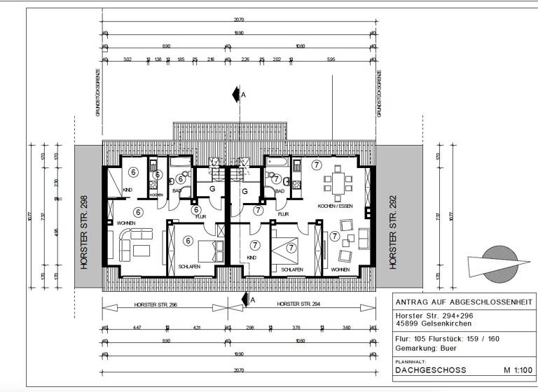 Wohnung zum Kauf provisionsfrei 162.350 € 2 Zimmer 64,9 m²<br/>Wohnfläche 3.<br/>Geschoss ab sofort<br/>Verfügbarkeit Buer Gelsenkirchen 45899