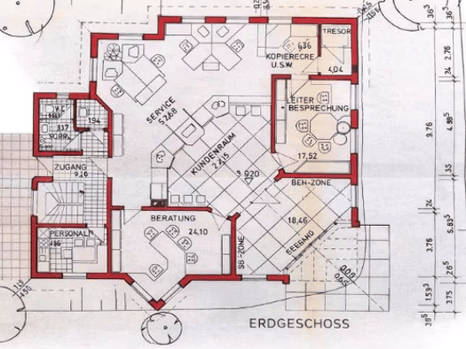 Büro zur Miete provisionsfrei 11 € 4 Zimmer 175 m² Bürofläche Harlandener Straße 12 Sandharlanden Abensberg 93326