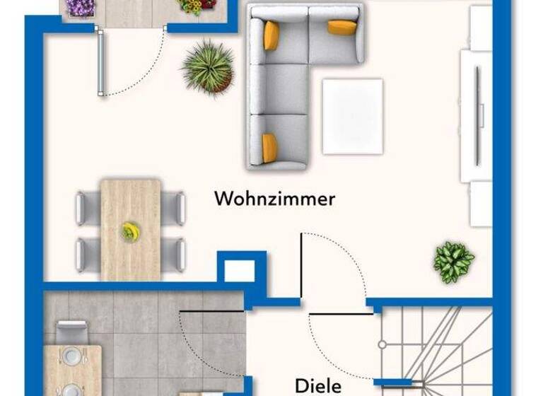 Reihenmittelhaus zum Kauf 425.000 € 4,5 Zimmer 89,4 m² 223 m² Grundstück frei ab sofort Unterensingen 72669