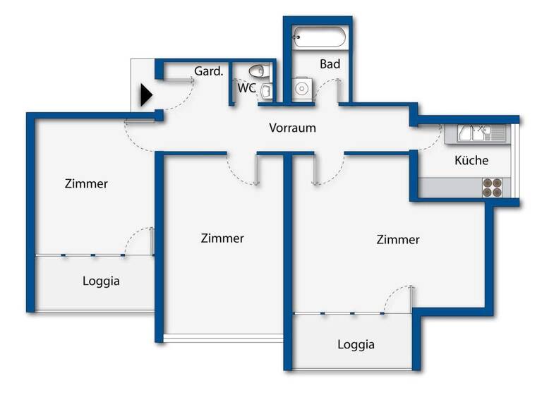 Wohnung zum Kauf 349.000 € 3,5 Zimmer 93,2 m² 2. Geschoss Schwaz 6130