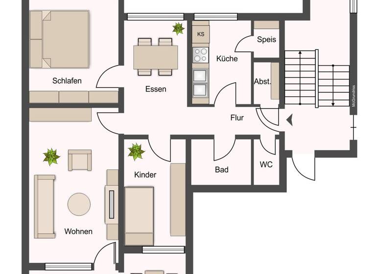Wohnung zum Kauf 550.000 € 3 Zimmer 80,1 m² Geschoss 1/5 frei ab sofort Wieselweg 12 Haar 85540