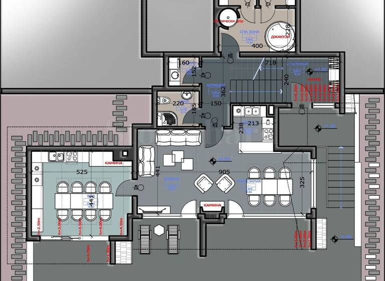 Reihenmittelhaus zum Kauf 629.375 € 6 Zimmer 251,8 m² Bansko