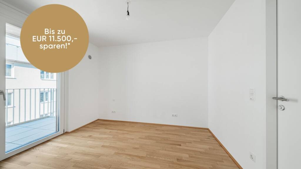 Wohnung zum Kauf - Erstbezug provisionsfrei 289.900 € 2 Zimmer 41,8 m² 4. Geschoss Fahrbachgasse 6-8 Wien 1210