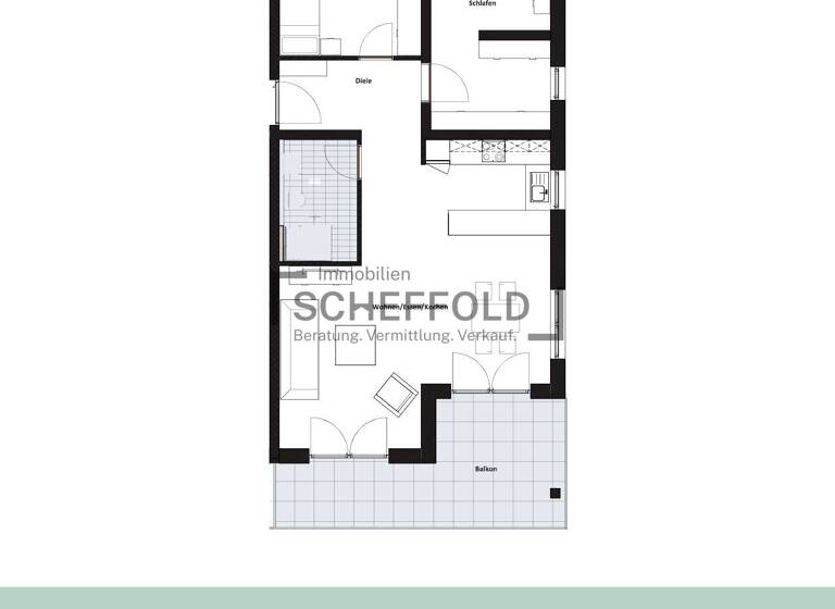 Wohnung zum Kauf - Erstbezug provisionsfrei 459.900 € 3,5 Zimmer 92,1 m² 2. Geschoss Edith-Stein-Straße 20 Laupheim 88471
