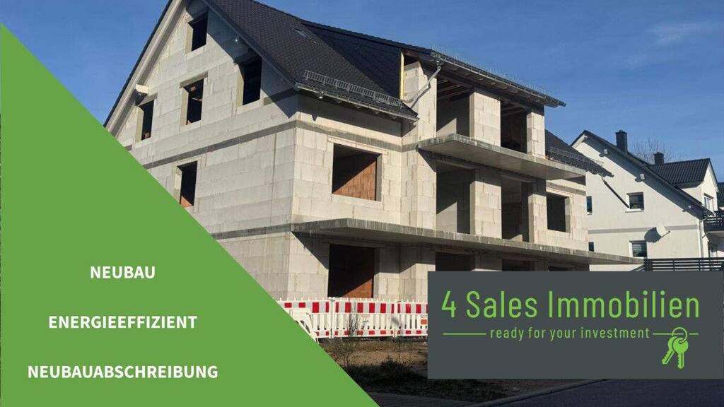 Wohnung zum Kauf - Erstbezug 234.063 € 3 Zimmer 86,7 m² 1. Geschoss Schlema Aue 08280