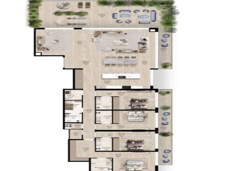 Penthouse zum Kauf - Erstbezug provisionsfrei 2.541.473 € 5 Zimmer 405 m² Abu Dhabi