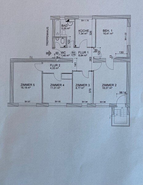 Wohnung zur Miete 1.707 € 5 Zimmer 100,4 m²<br/>Wohnfläche 14.12.2024<br/>Verfügbarkeit Afrikanische Str. 142 Wedding Berlin 13351