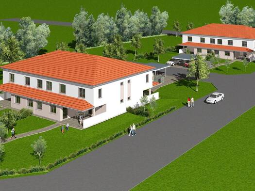 Reihenmittelhaus zur Miete - Erstbezug 1.088 € 4 Zimmer 134,1 m² 431,9 m² Grundstück Nationalparkgasse Apetlon 7143
