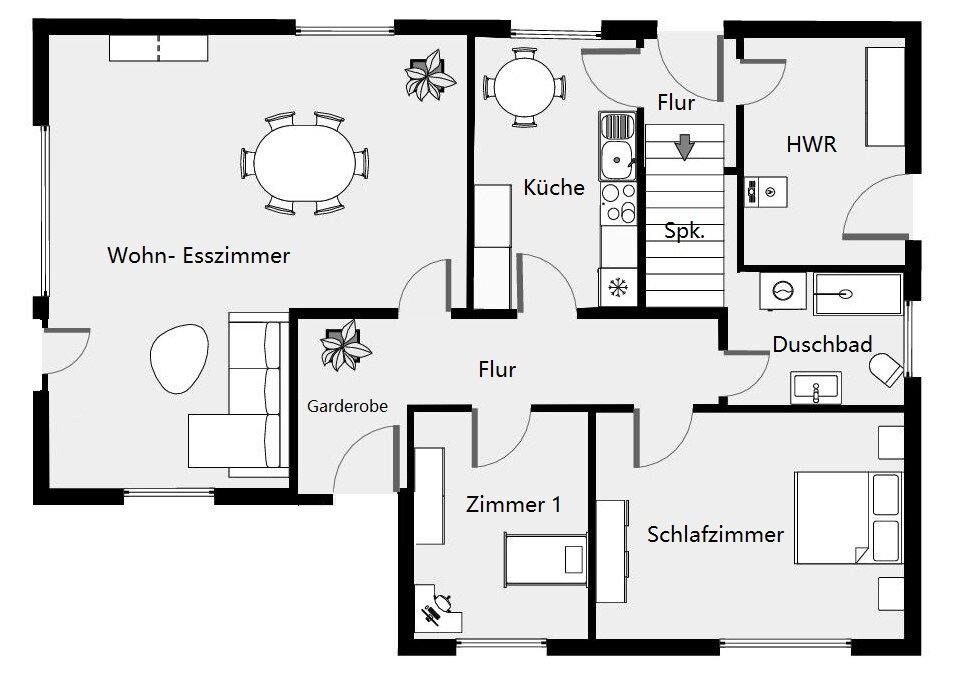 Einfamilienhaus zum Kauf 239.000 € 3 Zimmer 95,9 m²<br/>Wohnfläche 700 m²<br/>Grundstück Enge-Sande 25917