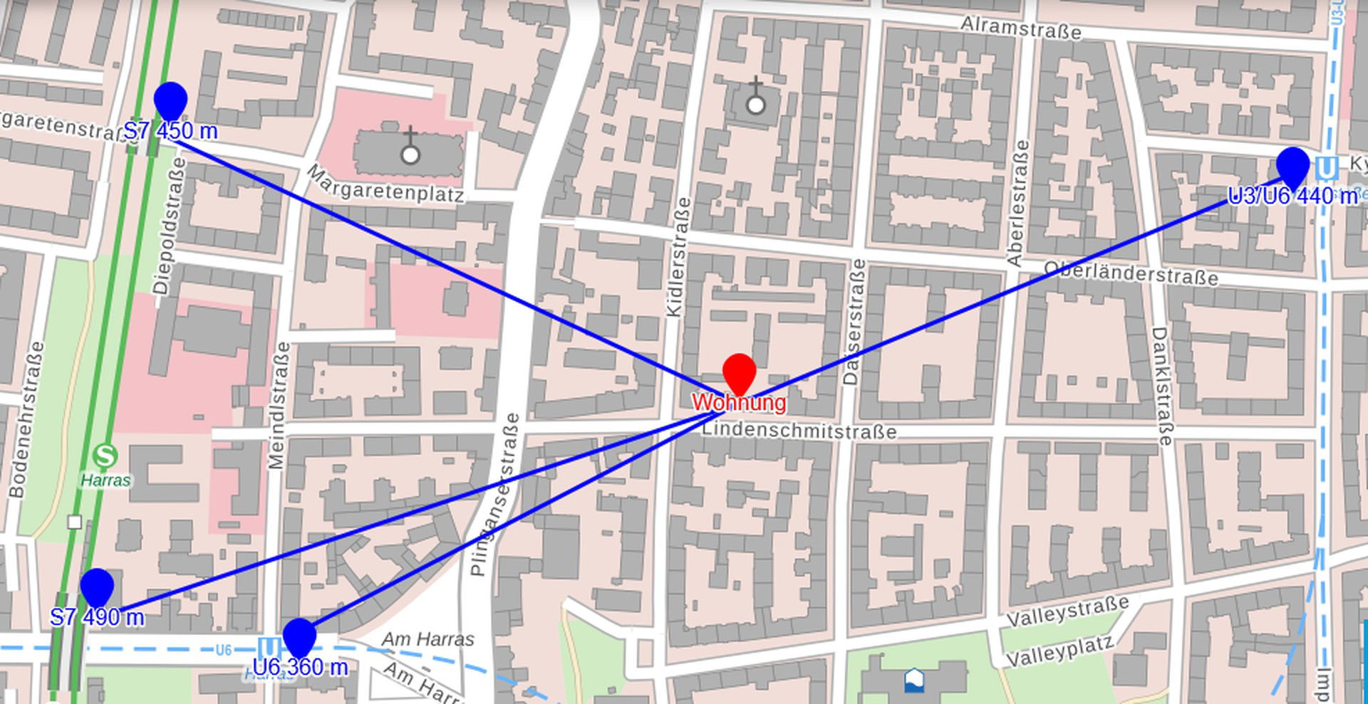 Wohnung zum Kauf provisionsfrei 875.000 € 3 Zimmer 92 m²<br/>Wohnfläche 5.<br/>Geschoss Sendlinger Feld München 81371