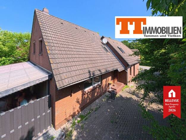 Einfamilienhaus zum Kauf 370.000 € 6 Zimmer 143,9 m² 985 m² Grundstück Rallenbüschen Varel 26316