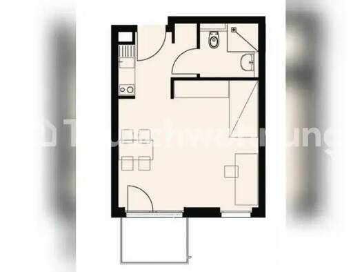 Studio zur Miete Tauschwohnung 390 € 1 Zimmer 33 m² 1. Geschoss Bornstedt Potsdam 14469