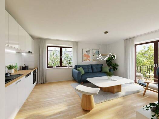 Wohnung zur Miete 880 € 2 Zimmer 54,4 m² 1. Geschoss frei ab 01.03.2026 Peißenberg 82380