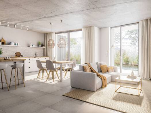 Wohnung zum Kauf - Neubau provisionsfrei 780.000 € 3 Zimmer 93 m² 4. Geschoss Herderstraße 4, 6, 8 West Rosenheim 83024