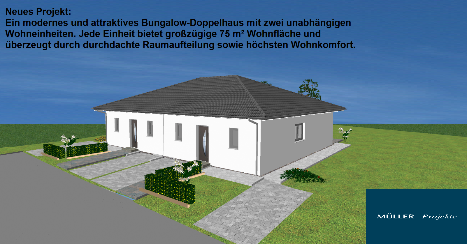 Bungalow zum Kauf provisionsfrei 284.000 € 3 Zimmer 75 m²<br/>Wohnfläche 540 m²<br/>Grundstück Flammersfeld 57632