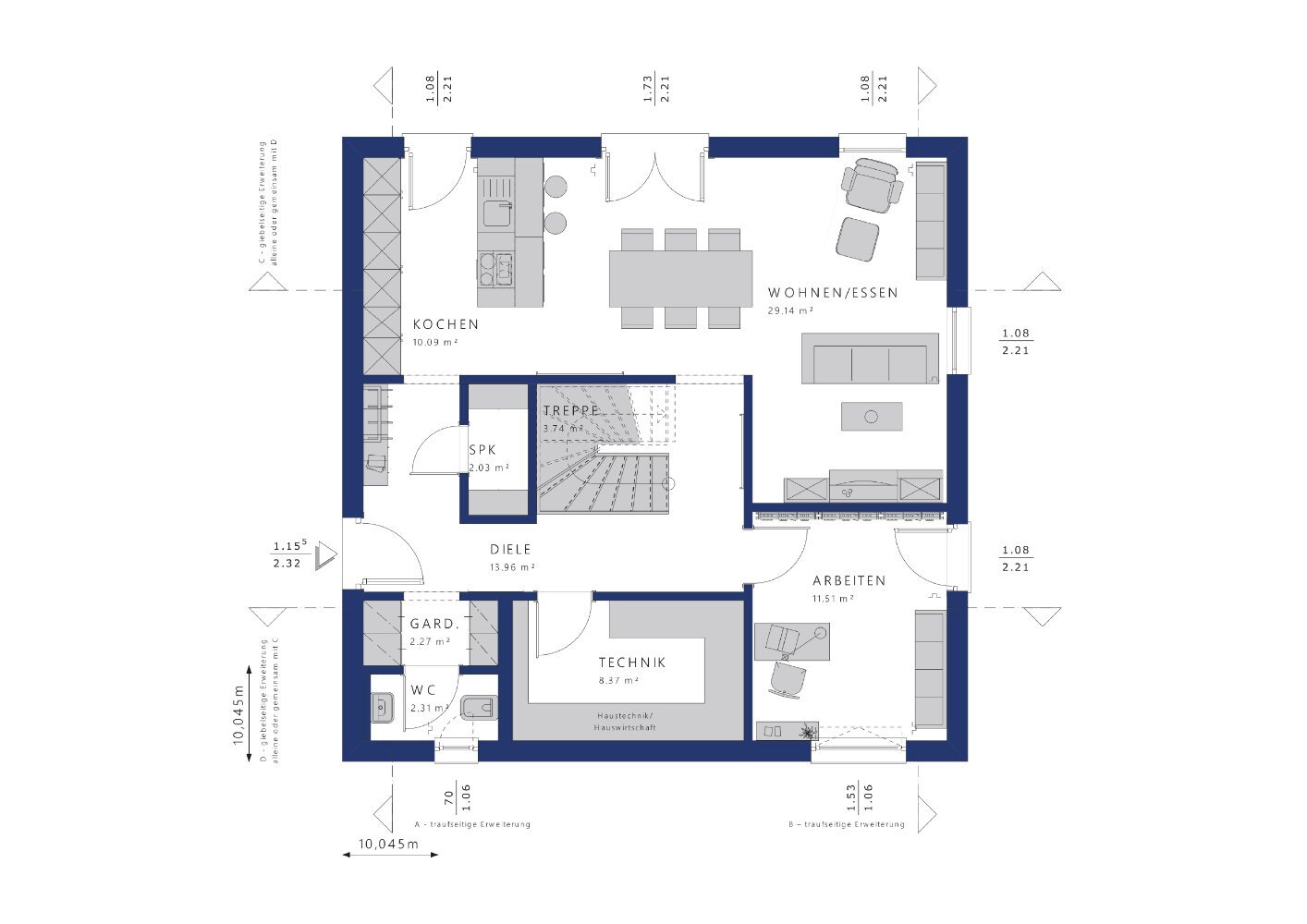 Einfamilienhaus zum Kauf 364.660 € 5 Zimmer 163 m²<br/>Wohnfläche 500 m²<br/>Grundstück Saalsdorf Helmstedt 38459