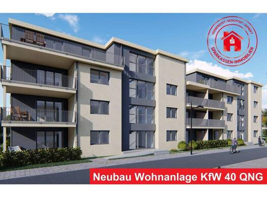 Wohnung zum Kauf - Neubau provisionsfrei 235.553 € 2 Zimmer 54,2 m² Weikersheim Weikersheim 97990