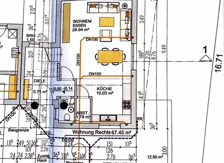 Doppelhaushälfte zum Kauf 319.000 € 3 Zimmer 105 m² 248 m² Grundstück Waldesch 56323