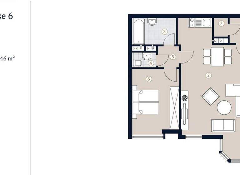 Wohnung zum Kauf 355.000 € 2 Zimmer 57,5 m² 2. Geschoss Radelmayergasse Wien 1190