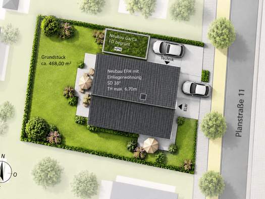 Mehrfamilienhaus zum Kauf provisionsfrei 1.263.623 € 7 Zimmer 200 m² 473 m² Grundstück Ilvesheim 68549