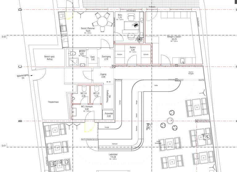 Laden zur Miete 2.500 € 115 m² Verkaufsfläche Schlüchtern 36381